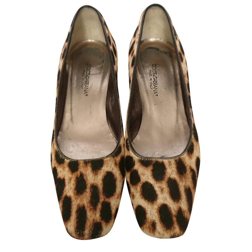 Dolce & Gabbana Leopard-Print Shoes